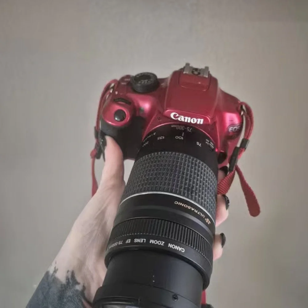 Canon Vibrant Red Digital Camera